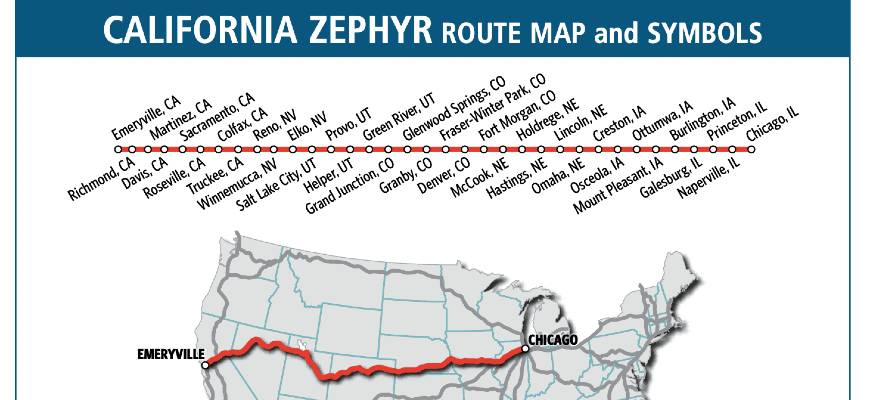 Amtrak california zephyr 4 1